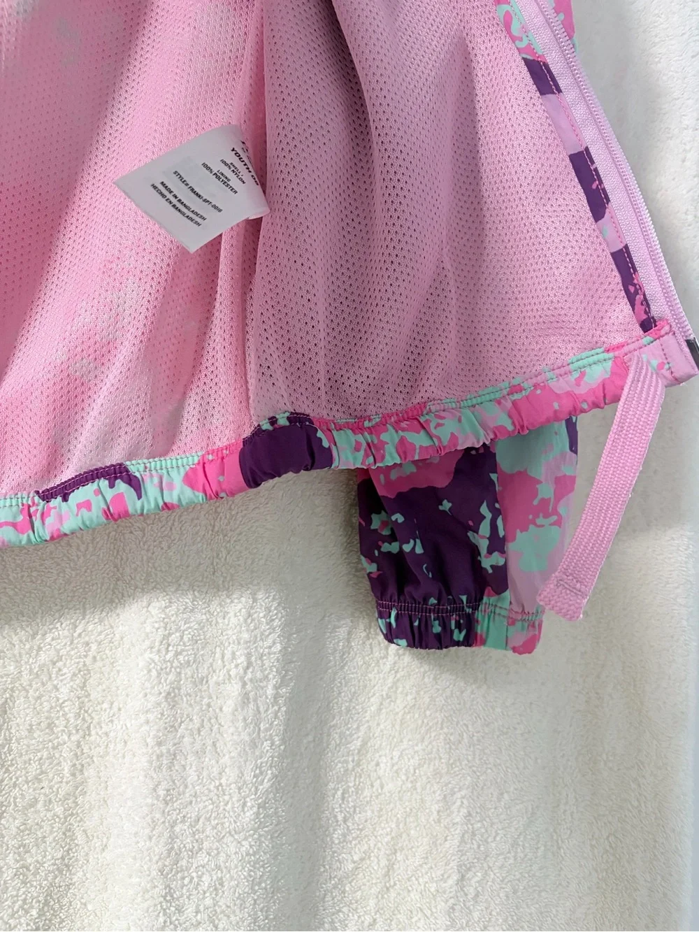 Francesca's Collections Pink Windbreaker